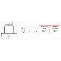 Mundorf AMTU110W1.1 Głośnik wstęgowy 55x125mm 6 ohm